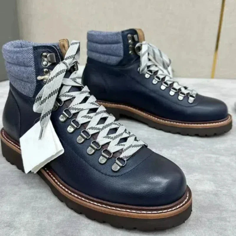 24AW BC New Men's Casual Lace-up High Top Hiking Boots Men's Sneakers