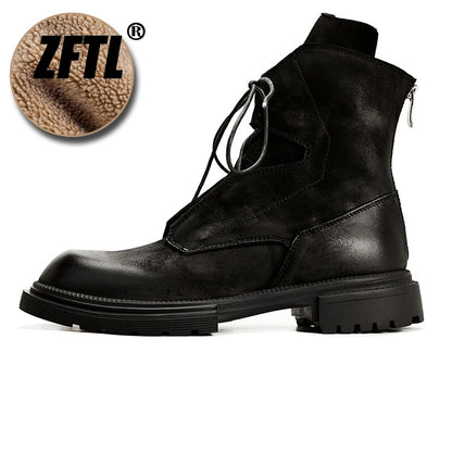 ZFTL Men's Casual RetroTooling Boots