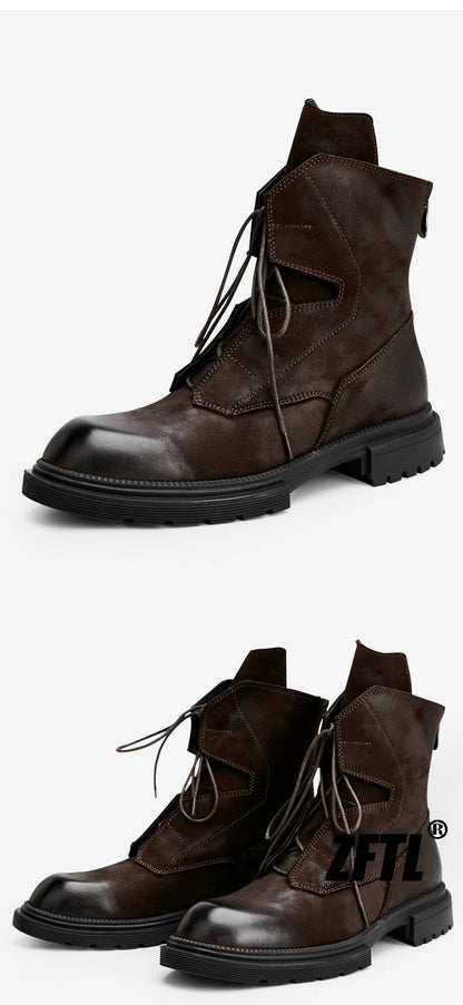 ZFTL Men's Casual RetroTooling Boots