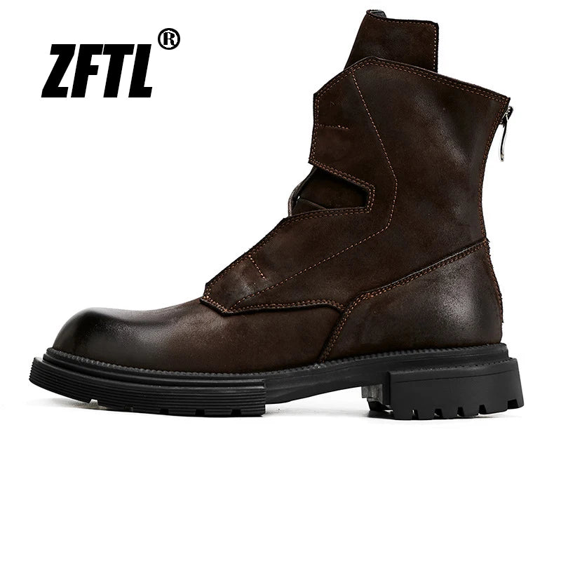 ZFTL Men's Casual RetroTooling Boots